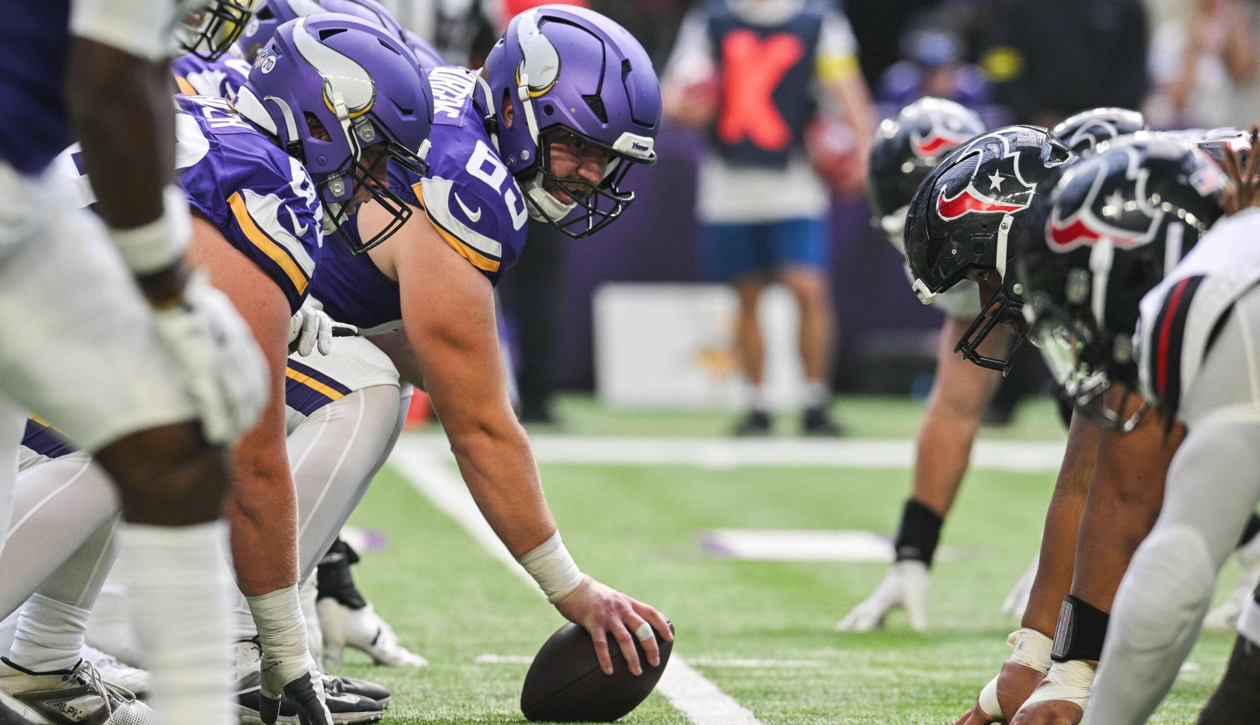 Did the Vikings Demote 1 Offensive Lineman? — Richfield Sports news